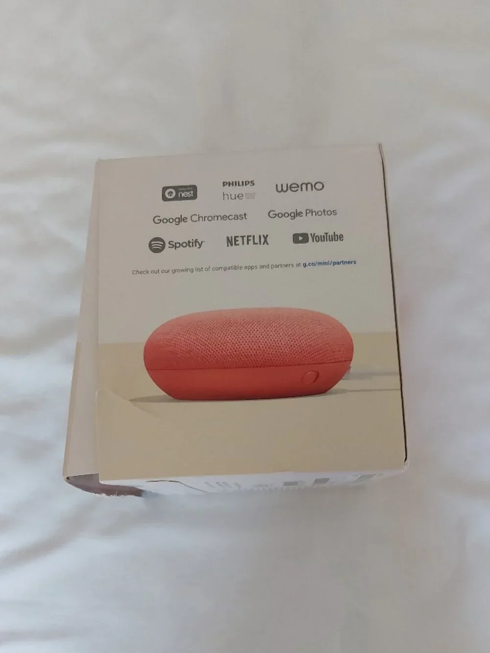 Google Home Mini - Coral
